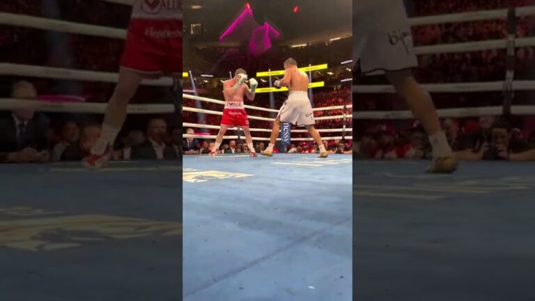 Canelo and GGG have GRANITE chins 😤 #shorts