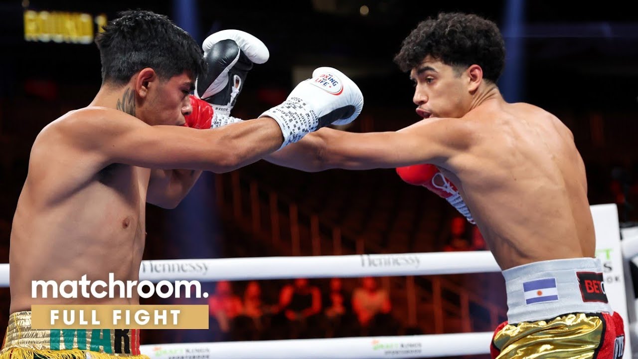 FULL FIGHT: Aaron Aponte vs Fernando Molina (Canelo vs Golovkin 3 Undercard)