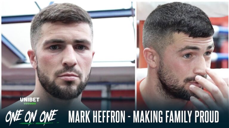 Mark Heffron ONE-ON-ONE | Losing His Mother | Making Family Proud | Learning From Mistakes