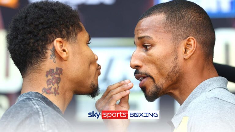 "He faking!" | Shakur Stevenson and Robson Conceicao's fiery face-off!