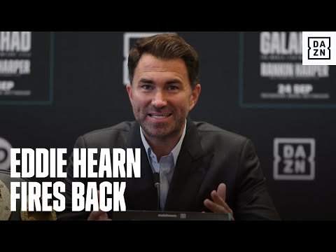 Eddie Hearn Explains Twitter Spat, Gives Update On Tyson Fury vs. Anthony Joshua