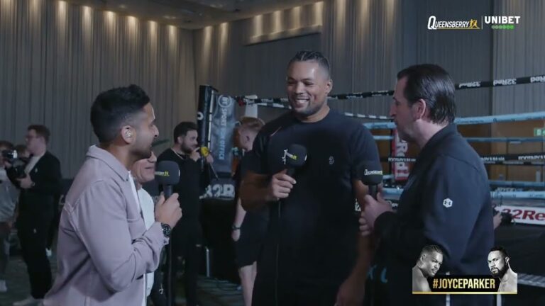 â€œHE BLINKED!â€ JOE JOYCE ON INTENSE FACE-OFF WITH JOSEPH PARKER & REVEALS VIDEO ANALYSIS WITH SALAS
