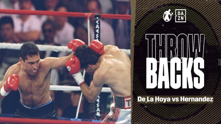 #TBT – Oscar De La Hoya vs Genaro Hernandez