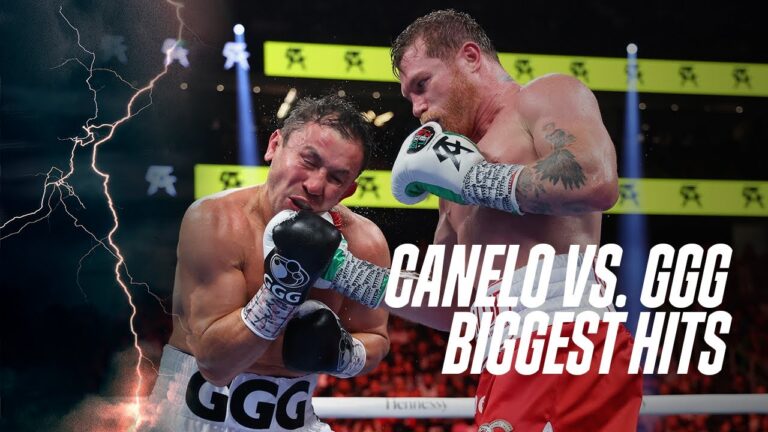 12 Minutes Of Canelo & GGG Standing Up To Brutal Punches From Each Other