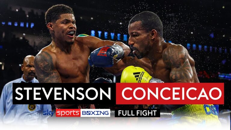 FULL FIGHT! Shakur Stevenson dominates Robson Conceicao after being stripped of belts!