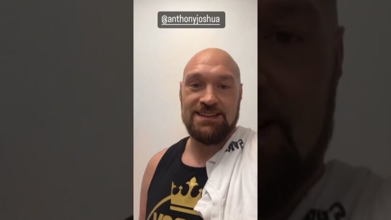 Fury-Joshua is off! Tyson Fury says it's "officially over for Joshua!"