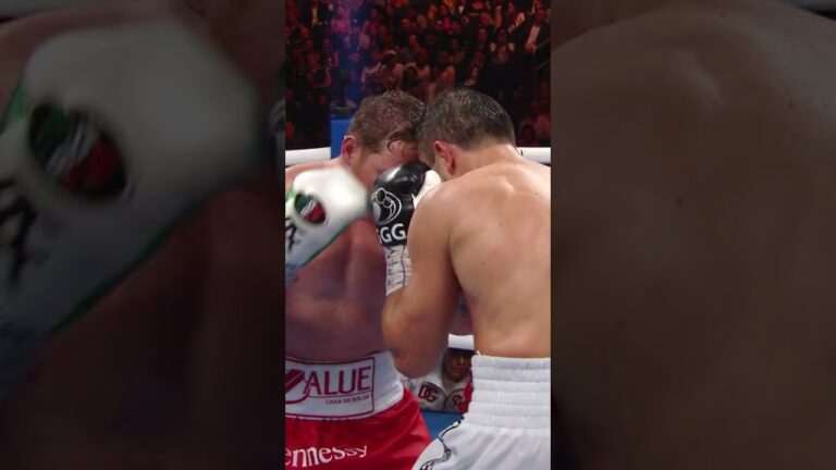 Incredible combo from Canelo #shorts