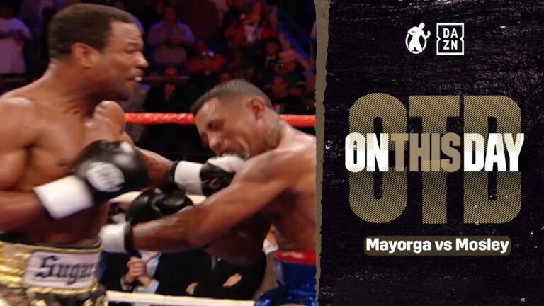 #OTD – Ricardo Mayorga vs Shane Mosley