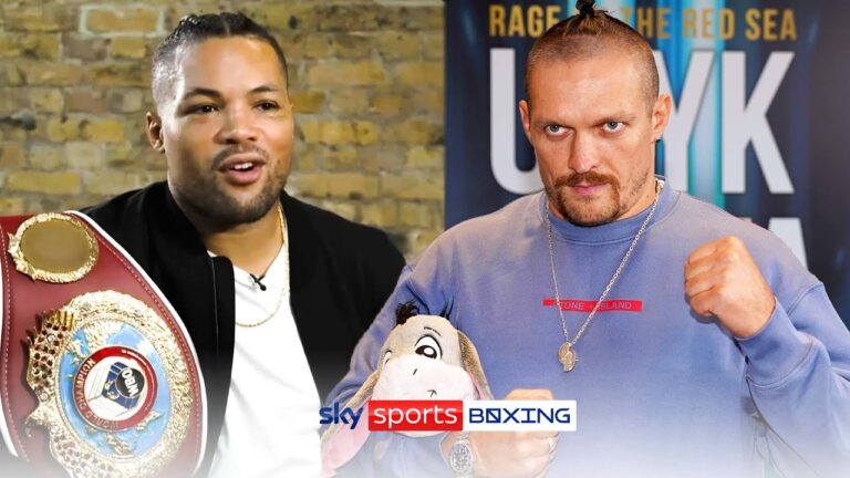 "I'd start to get to Usyk over 12!" | Joe Joyce names hitlist including Fury, Joshua and Whyte!