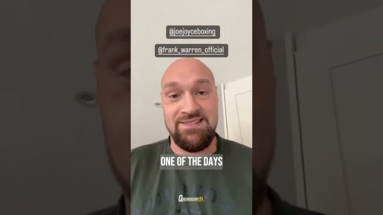 👀 â€œOn his dayâ€¦ who knows if he could beat me or not!â€ Tyson Fury with some big praise for Joe Joyce