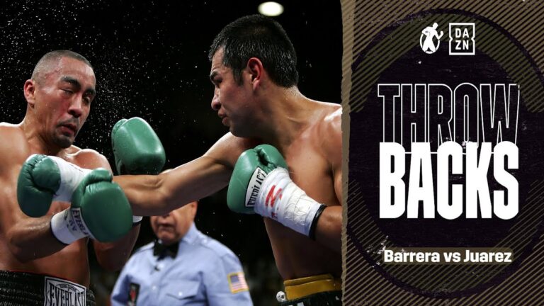 #Throwbacks – Marco Antonio Barrera vs Rocky Juarez