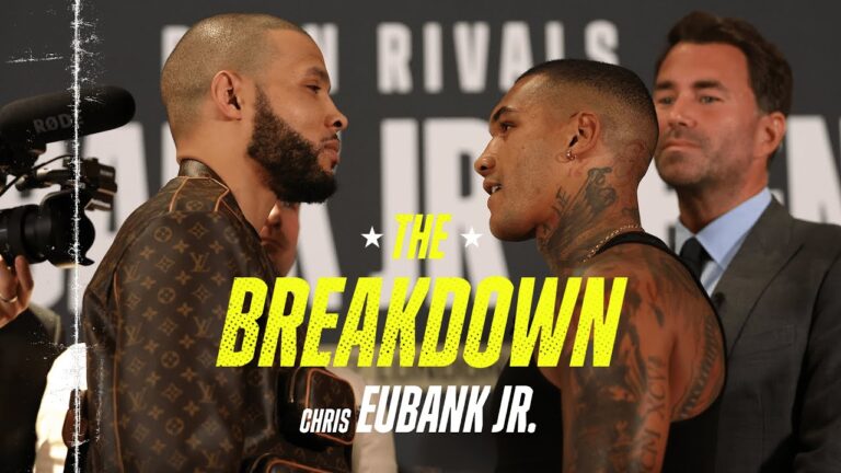 'I'm Going To Smile In His Face If He Punches Me' – Chris Eubank Jr. Examines Conor Benn