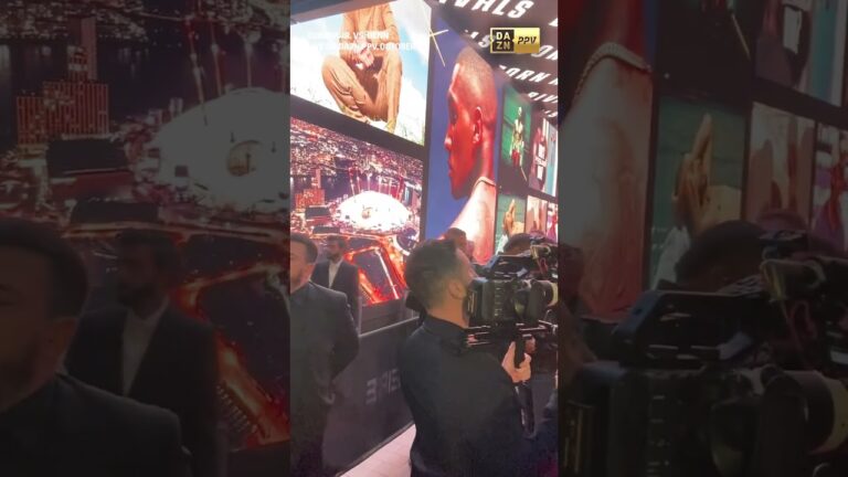 Chris Eubank Jr's Red Carpet Entrance For Conor Benn Fight Week 💧 #shorts