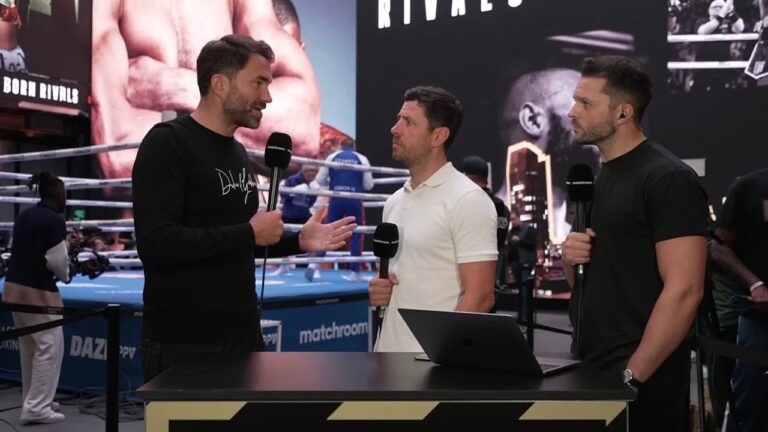 Eddie Hearn gives update on Conor Bennâ€™s adverse test before Chris Eubank fight