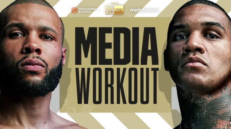Chris Eubank Jr vs Conor Benn Media Workout