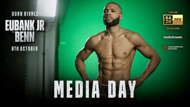 Facing The Press | Eubank Jr. vs. Benn | Media Day Behind The Scenes