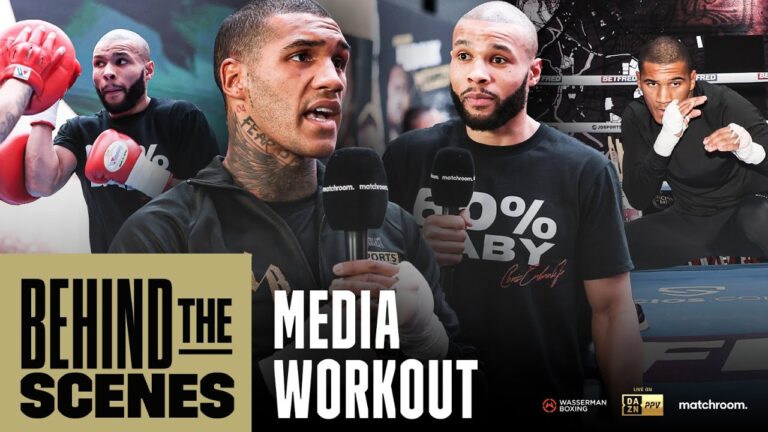 Chris Eubank Jr vs Conor Benn, Fight Week ep3: Media Workout (Behind The Scenes)