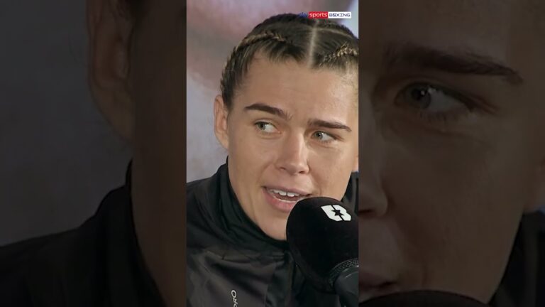 Claressa Shields & Savannah Marshall's impressions of each other 😂