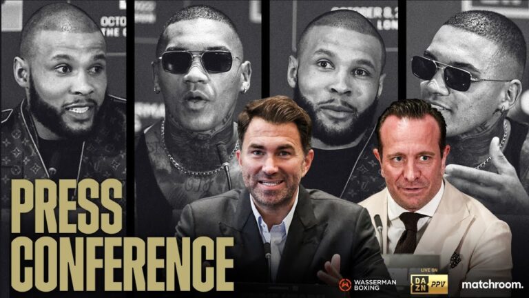 Press Conference: Chris Eubank Jr vs Conor Benn Postponed (Eddie Hearn speaks)