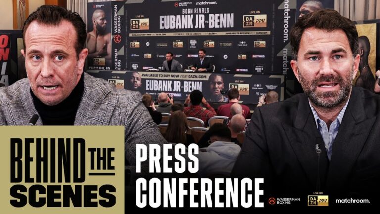 Chris Eubank Jr vs Conor Benn, Fight Week ep4: Press Conference (Behind The Scenes)