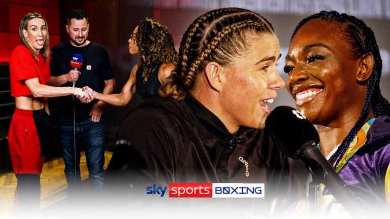 Tense handshakes & boxing on a BOAT?! 😳 | Shields v Marshall so far