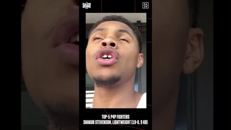 Shakur Stevenson Can't Pick A Favorite Between Canelo And Crawford 😤 #shorts