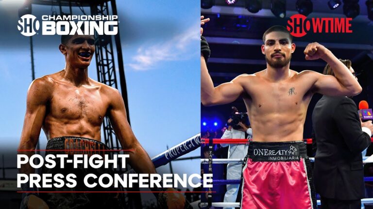 Sebastian Fundora vs. Carlos Ocampo: Post-Fight Press Conference | SHOWTIME CHAMPIONSHIP BOXING