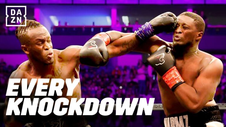 'GET HIM OUT OF HERE!' – Every Knockdown from KSI and Deji's latest fights