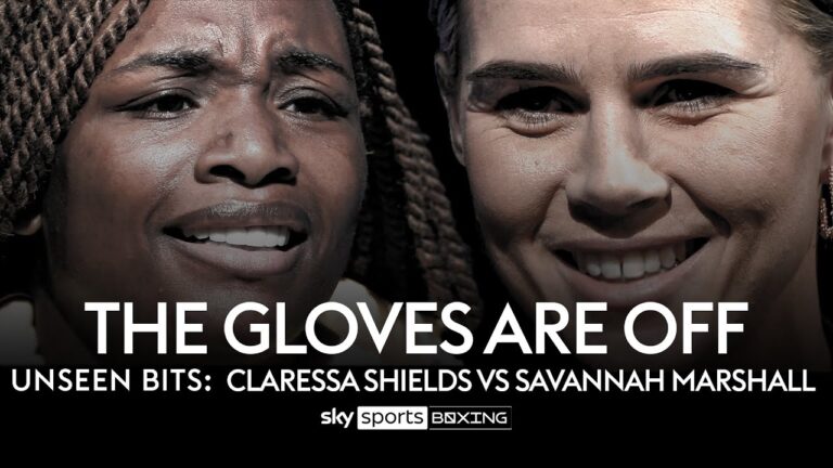 Gloves Are Off – Unseen Footage! 👀 | Claressa Shields vs Savannah Marshall