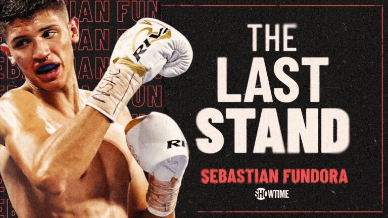 Sebastian Fundora Has Eyes Set On Top Of The Division & Wants To Fight Charlo l The Last Stand