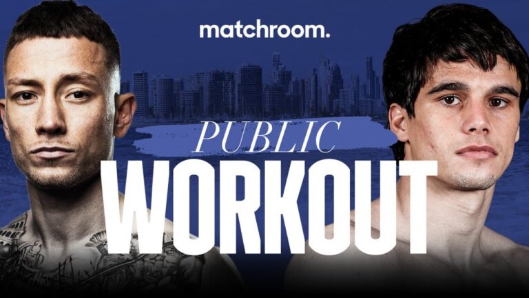Liam Paro vs Brock Jarvis Plus Undercard Public Workout