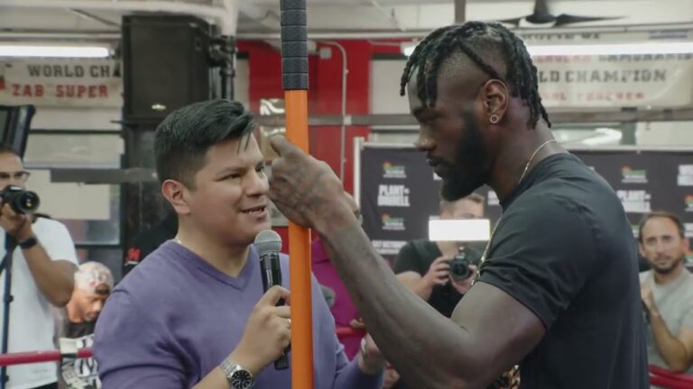 Deontay Wilder talks delivering a KO performance for the fans | #WilderHelenius