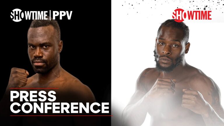 Uriah Hall VS. Le'Veon Bell: Press Conference | Paul vs. Silva | October 29th on SHOWTIME PPV