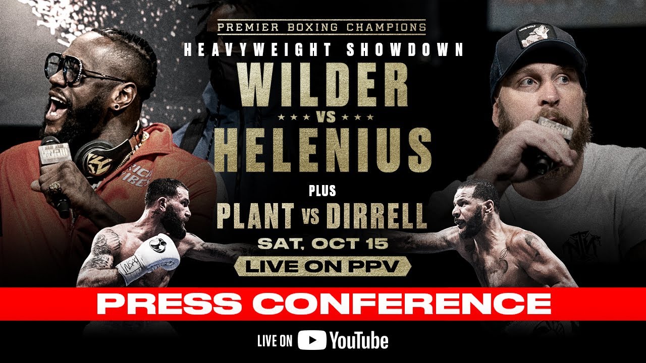 Wilder vs Helenius FINAL PRESS CONFERENCE | #WilderHelenius