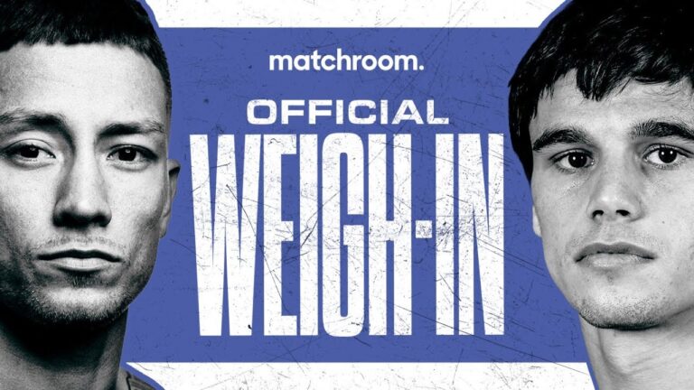 Liam Paro vs Brock Jarvis Weigh In