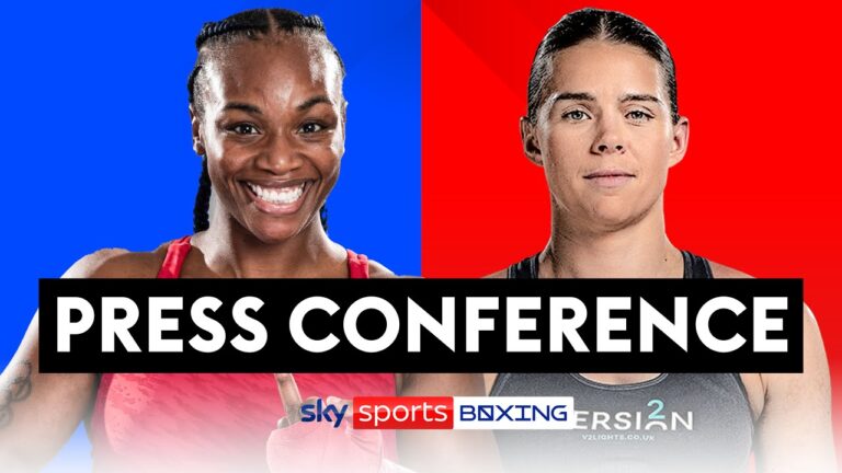 LIVE PRESS CONFERENCE! | Claressa Shields vs Savannah Marshall | London Fight Night