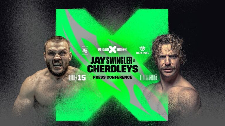 MF & DAZN: X Series 002: Jay Swingler vs. Cherdleys Press Conference Livestream