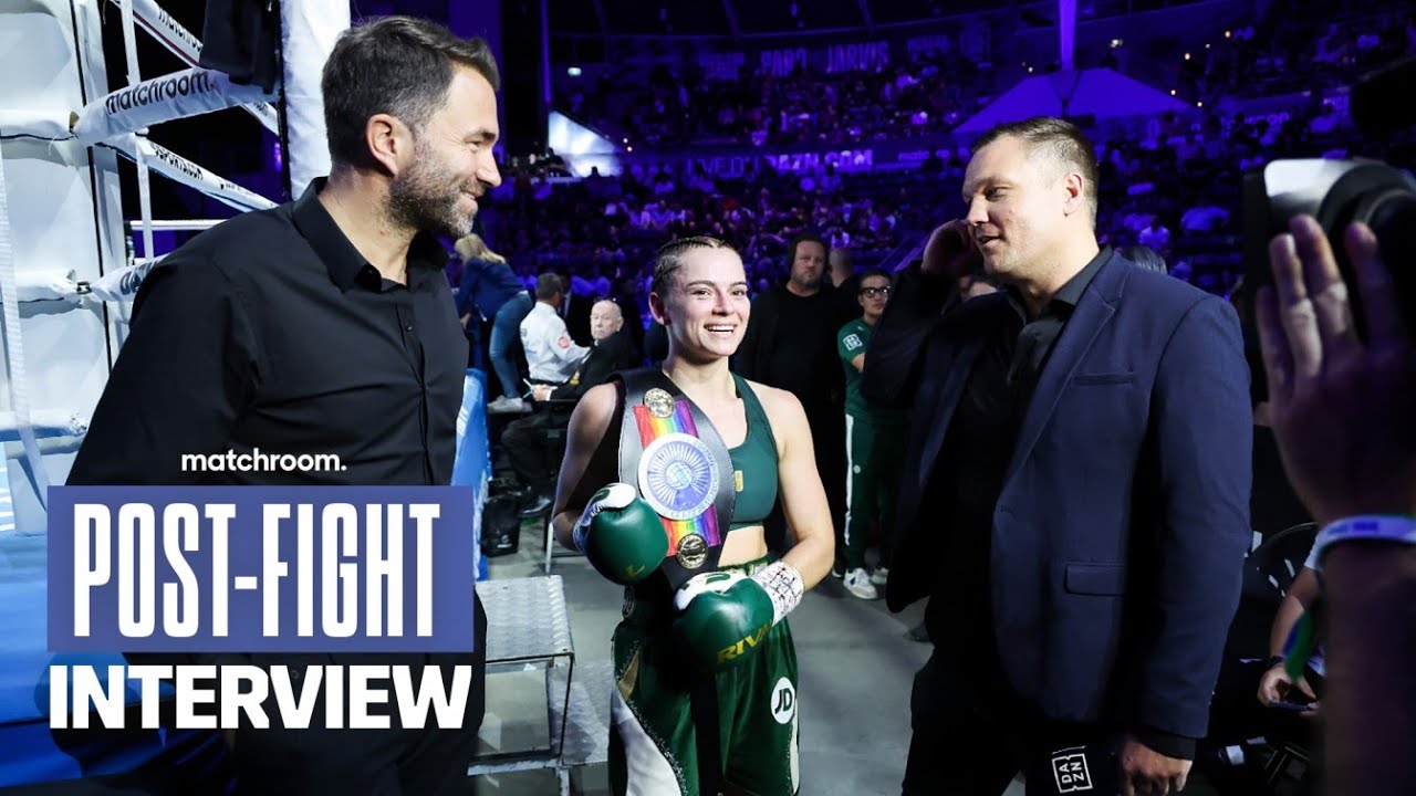 "2/3 from World Title"- Skye Nicolson & Eddie Hearn react to Brisbane masterclass