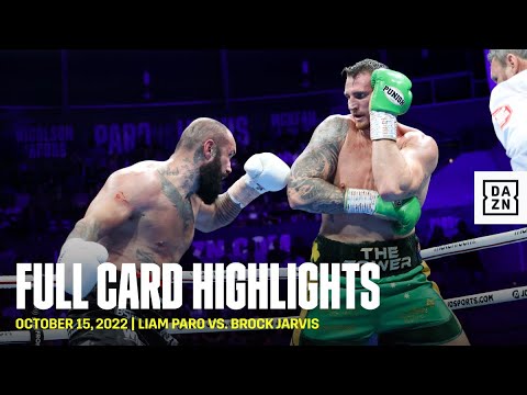 FULL CARD HIGHLIGHTS | Liam Paro vs. Brock Jarvis