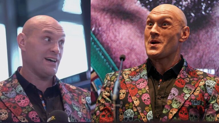 THE GYPSY KING IS IN KNOCK OUT MODE! Tyson Fury speaks at the Chisora announcement press conference