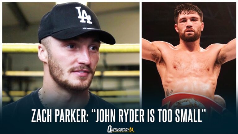 "JOHN RYDER IS TOO SMALL… I'LL STOP HIM." | Zach Parker confident, wants CANELO, RIPS ANDRADE