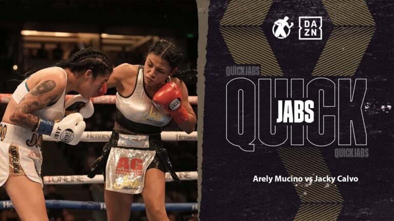#QuickJabs – Arely Mucino vs Jacky Calvo