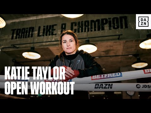 Katie Taylor Works Out Ahead Of Karen Elizabeth Carabajal Fight