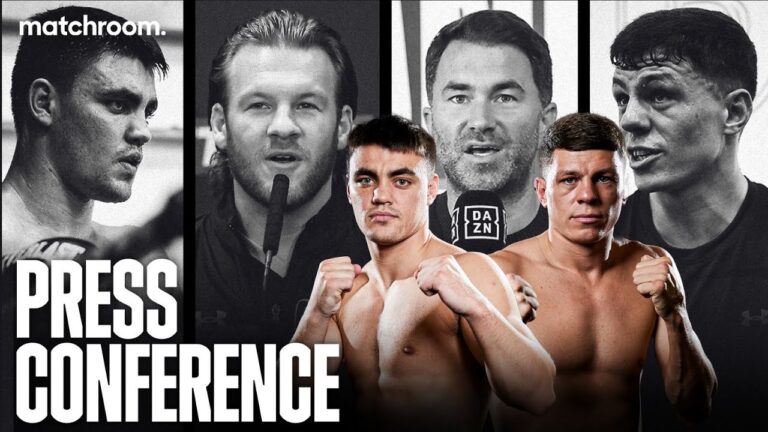 Signing Press Conference: Pat McCormack, Mark Dickinson, Ben Davison & Eddie Hearn