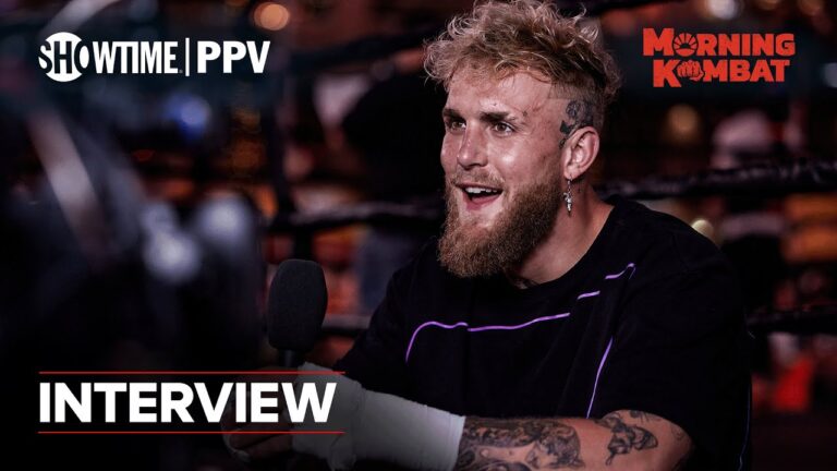 Jake Paul Says He Is "Trying To Get That KO of The Year Part 2" vs. Silva | MK x SHOWTIME PPV