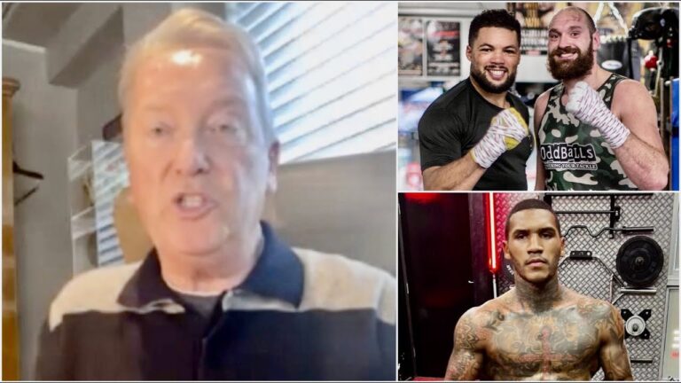 'HE FAILED TWO TESTS! HOW HAVE BOARD GOT IT IN FOR HIM?' | FRANK WARREN ON CONOR BENN, FURY v JOYCE
