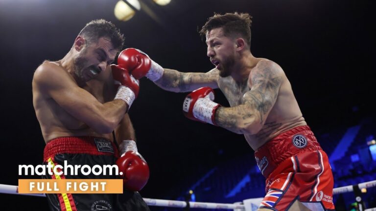 FULL FIGHT: Jordan Reynolds vs Jose Manuel Lopez Clavero (Taylor vs Carabajal Undercard)