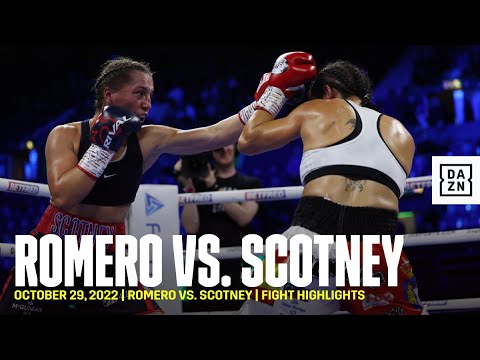 SCOTNEY SHINES TO REMAIN UNDEFEATED |  Mary Romero vs. Ellie Scotney Fight Highlights