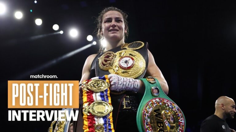 â€œCroke Park next year!" – Katie Taylor beats Carabajal & talks Serrano return