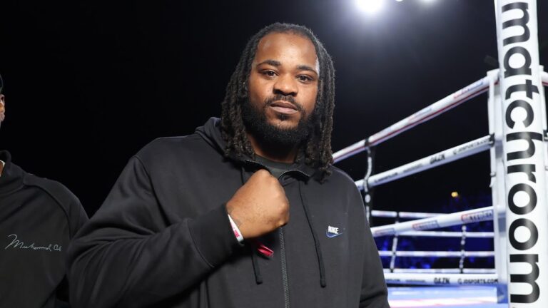 "I visualise my hands raised with Dillian Whyte on the floor!" – Jermaine Franklin